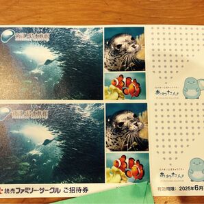 新江ノ島水族館 ご招待券 ペア★