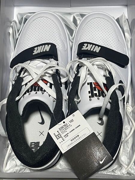 (未使用)Billie Eilish × Nike Air Alpha Force 88 "Black and White"