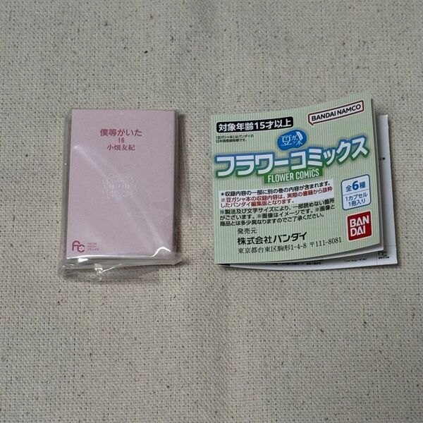 【新品】豆ガシャ本フラワーコミックス「僕らがいた16巻」小畑友紀