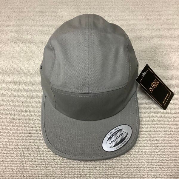新品未使用 フレックスフィット Flexfit ジェットキャップ グレー