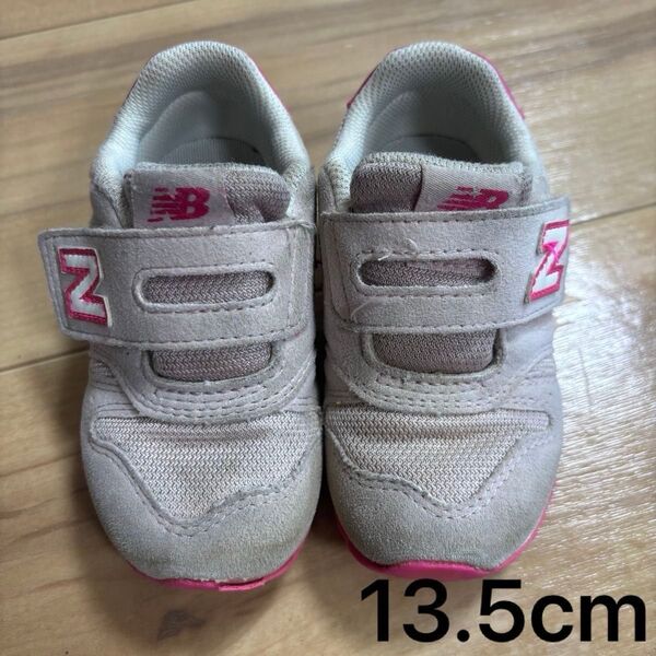 New Balance ニューバランス ベビーシューズ IZ373 13.5cm スニーカー ピンク 運動靴 キッズシューズ