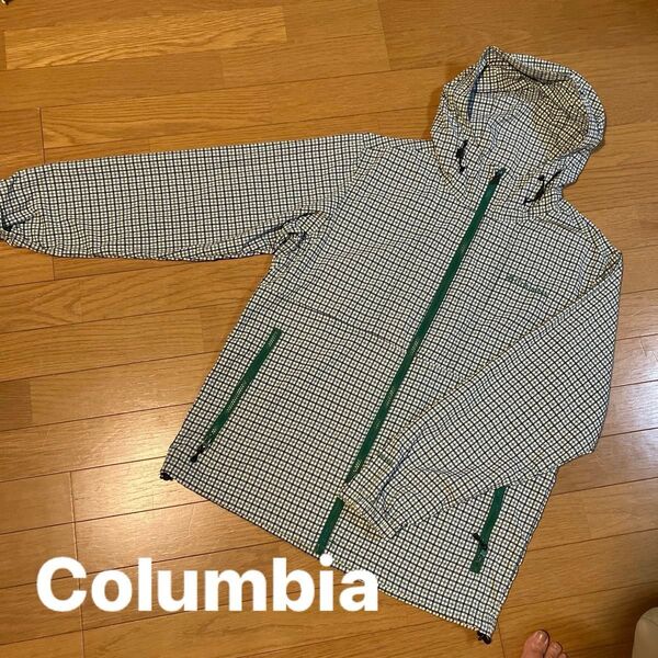 ナイロンジップアップ パーカーColumbia コロンビア