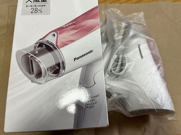 パナソニック ドライヤー イオニティ 速乾 大風量 ペールピンク調 EH-NE4J-PP 中古