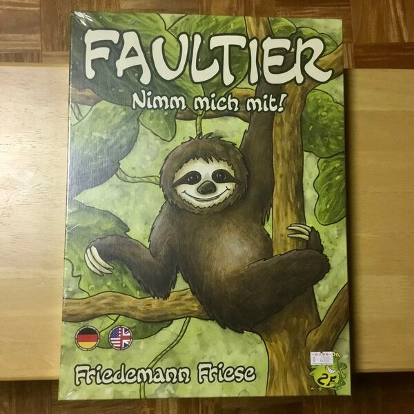 希少ボードゲーム『ファストスロース』日本語ルール付き プロモカード付き 新品未開封