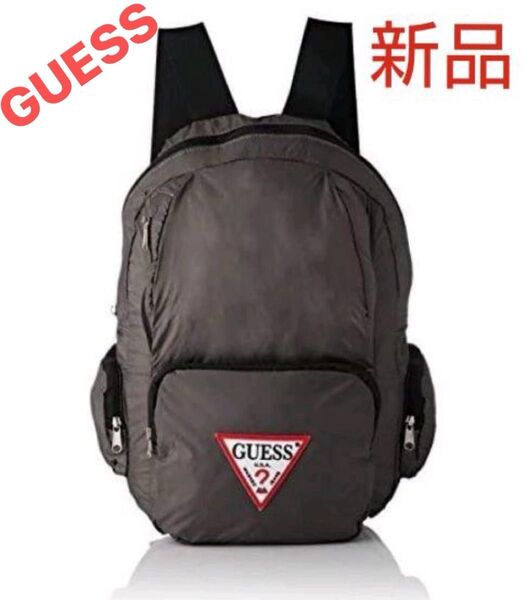GUESS ゲス 新品未使用 リュック ナイロン メンズ レディース バックパック 軽量 リュックサック 大容量 コンパクト