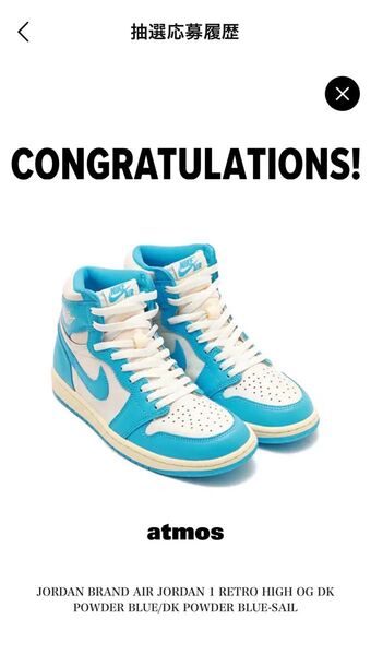 29cm Nike Air Jordan 1 High OG UNC Reimagined