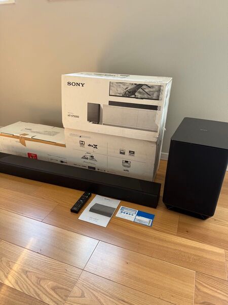 【美品】SONY HT-ST5000 ホームシアターシステム サウンドバー