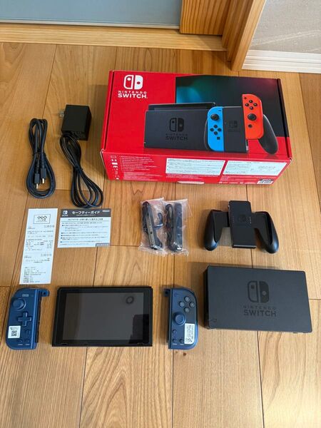 改良モデル Nintendo Switch 本体 Joy-Con ネオンブルー/ネオンレッド