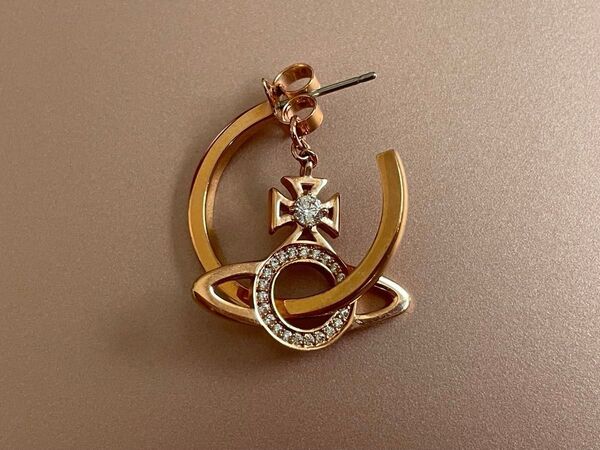 Vivienne Westwood MIRANDA ピアス ピンクゴールド 片耳のみ