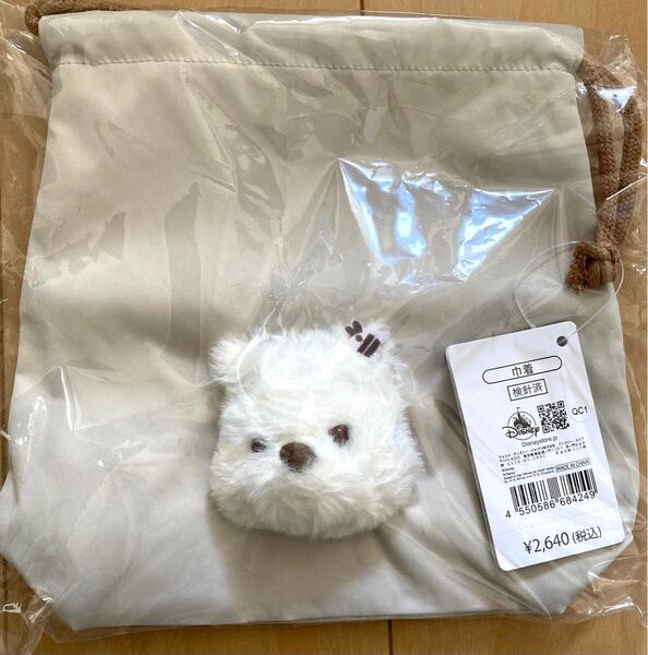くまのプーさん マスコット付き巾着 ポーチ ディズニーストア