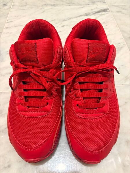 NIKE AIR MAX 90 オールレッド 28.5㎝