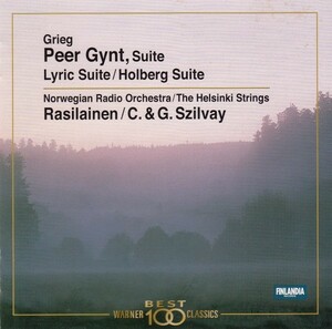 グリーグ：ペール・ギュント第1＆2組曲(ラシライネン&ノルウェー放送管)、抒情組曲、ホルベルク組曲(シルヴァイ&ヘルシンキ・ストリングス)