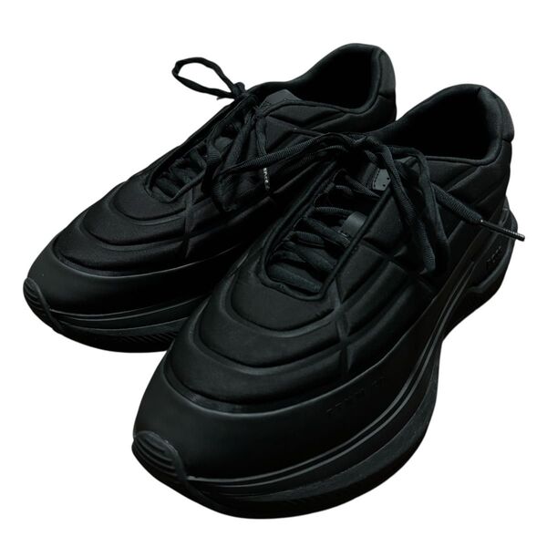 参考定価47,500円 HUGO BOSS ヒューゴボス Void runn hfne スニーカー ブラック 44 29cm相当