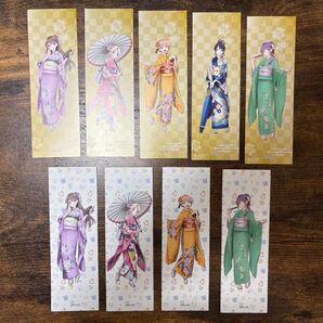 新品未使用!蓮ノ空 特典しおり 合計9枚セット!