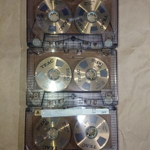 TEAC STUDIO 46 EQ/70us メタルカセット オープンリールタイプ 3本