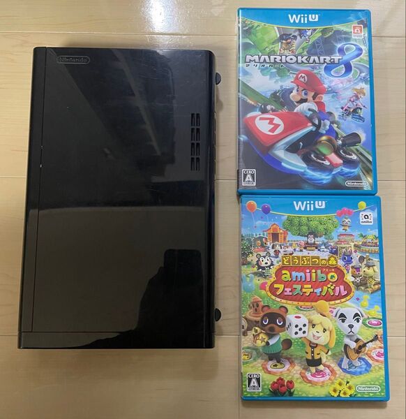 Wiiu 32GB本体のみ、ソフト付き