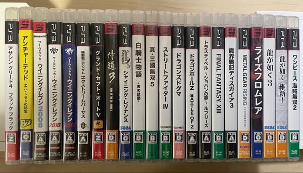 PS3ソフト 22本まとめ売り