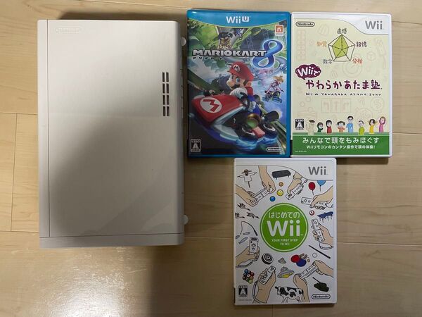Wiiu 32GB本体のみ、ソフト付き