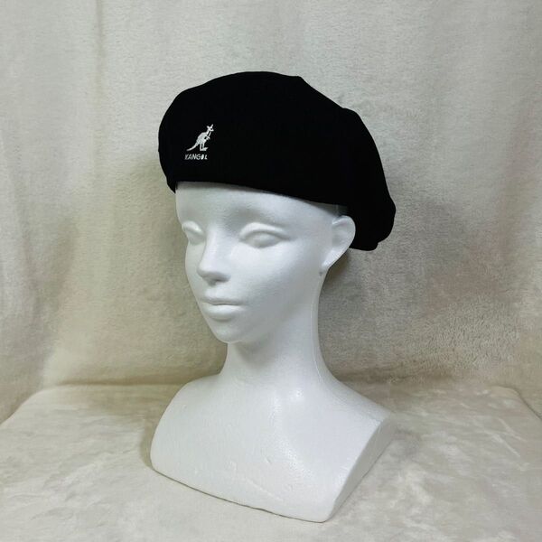 KANGOL メッシュハンチング帽 ブラック M ベレー帽 カンゴール