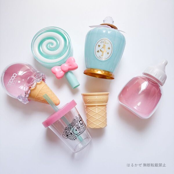 ファンシー系収納ケース6点セット SWIMMER・小物入れ・ぬい活推し活に◎