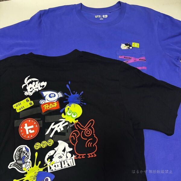 ユニクロUT スプラトゥーン3 コラボ●Tシャツ2点まとめ売り●Splatoon