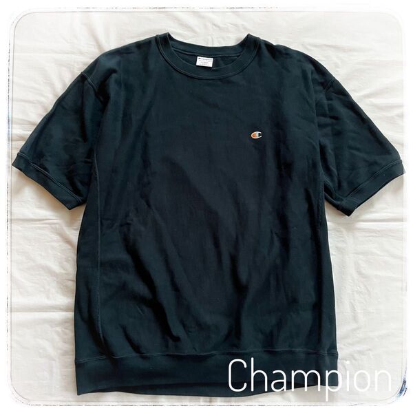 Champion チャンピオン Tシャツ 半袖スウェット リバースウィーブ 半袖 スウェット 古着中古