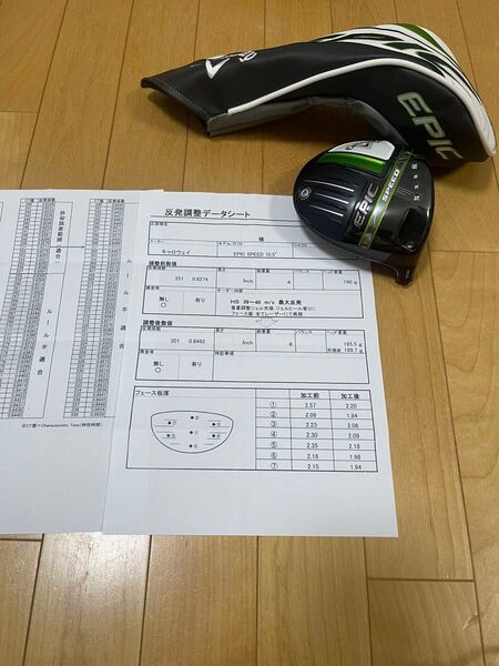 ★ 高反発加工 CT301 エピック スピード 10.5度 EPIC SPEED キャロウェイ