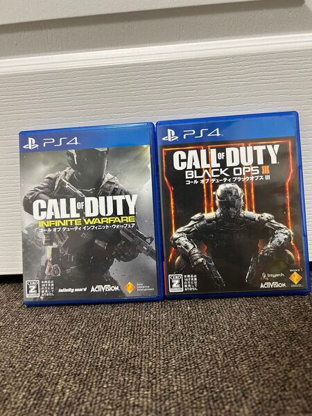 PS4 コールオブデューティ インフィニット ウォー フェア ブラックオプスⅢ 2本セット ブラックオプス3 PS4ソフト