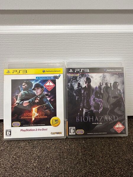 PS3 バイオハザード5 オルタナティブエディション バイオハザード6 2本セット