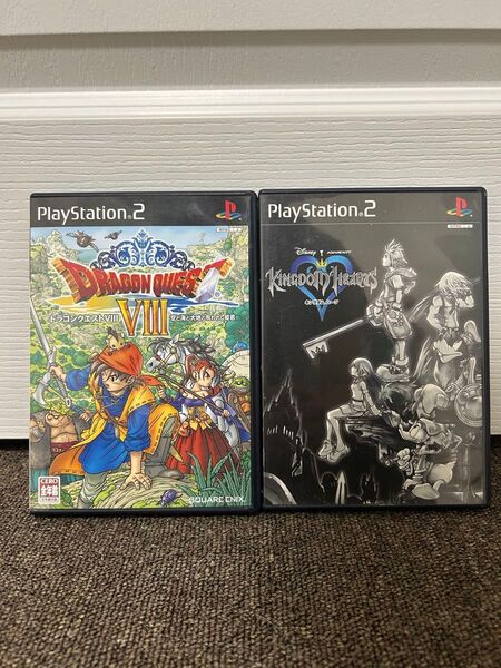 PS2 ドラゴンクエスト VIII キングダムハーツ 2本セット ドラゴンクエスト8 ドラクエ8
