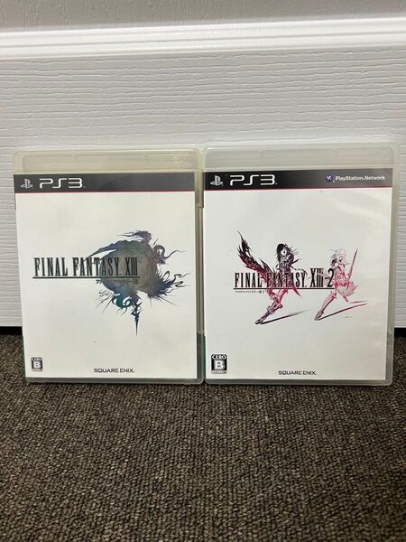 PS3 ファイナルファンタジー13 13-2 セット FF13 FF13-2 FINAL FANTASY XIII XIII-2