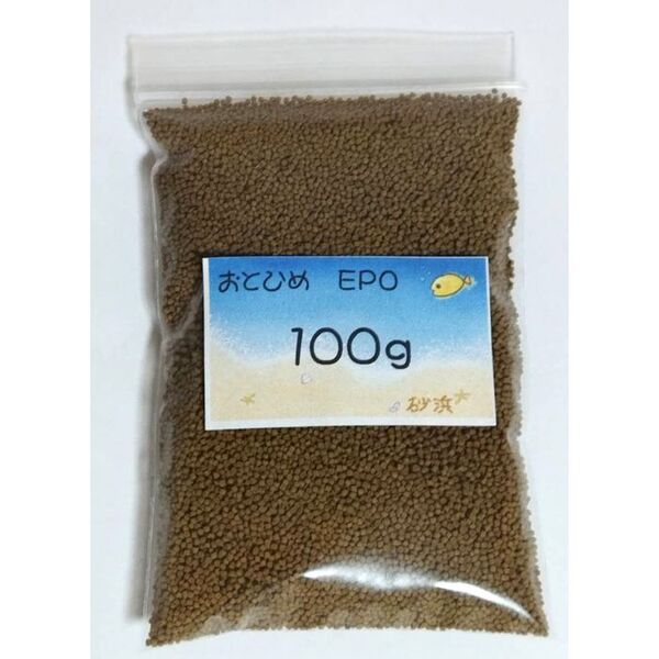 日清丸紅飼料おとひめEP0(約1.3mm)100g さかなのごはん
