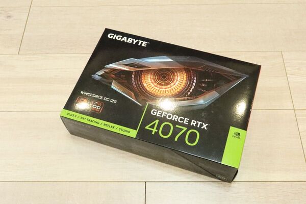 Gigabyte RTX4070 WINDFORCE OC V2 12G GV-N4070WF3OC-12GD Rev1.1☆美品