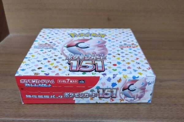 ポケモンカード151 BOX シュリンクなし ペリペリあり