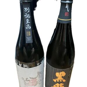 特撰一升瓶2本セット ①鳳凰美田 ②黒龍