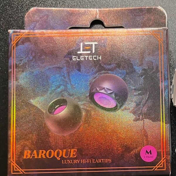 【中古】ELETECH BAROQUE 2ペア イヤーピース