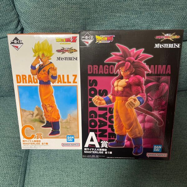 一番くじ ドラゴンボール VSオムニバスCROSS A賞 C賞 孫悟空 MASTERLISE フィギュア