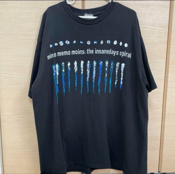 希少 古着 minus (-) bootlegTEE ナインインチネイルズ nine inch nails Tシャツ サイズXL
