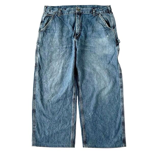 ビンテージ Carhartt B13 DPS デニム ペインターパンツ W38 L30 ワーク オールド カーハート メキシコ製