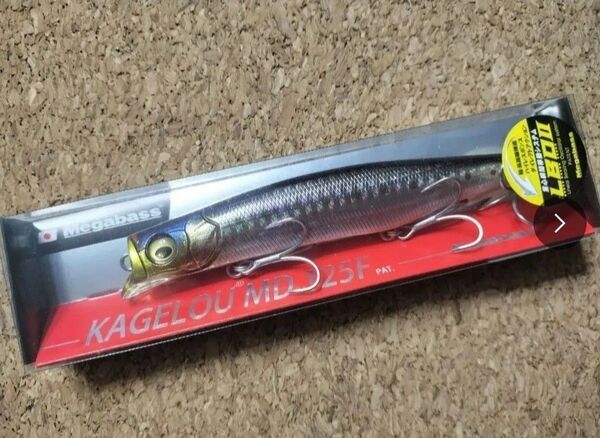 Megabass カゲロウMD125F GGイワシ 新品未使用