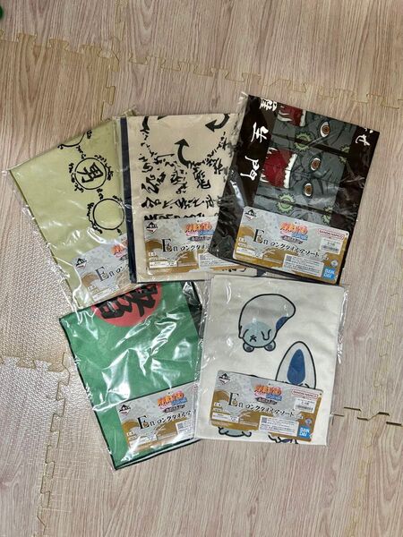 一番くじ NARUTO ナルト 疾風伝 伝説の三忍 E賞 ロングタオルアソート 5枚 まとめ売り