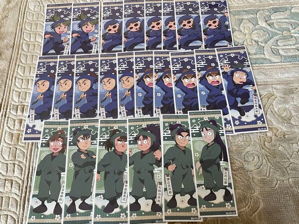 忍たま乱太郎ロングステッカーまとめ売り