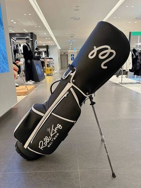 マルボンゴルフバッグ malbon golf キャディバッグ 新品 ブラック
