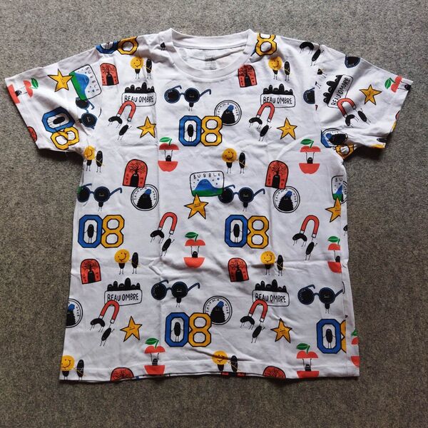 グラニフ graniph ビューティフルシャドー Tシャツ サイズM