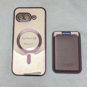 Google Pixel 9A用ケースとカードケース 2個セット