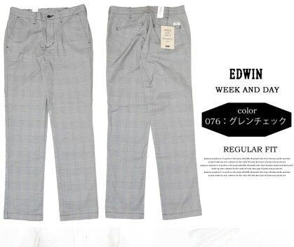 EDWIN エドウィン KHAKIS レギュラー チノパンツ ストレッチ 4L