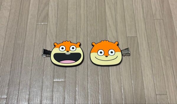 にしむらゆうじ こねずみのヘアクリップ 前髪クリップ