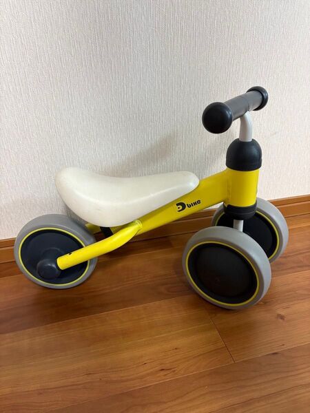 D-bike ディーバイク ミニ 室内用 イエロー 1歳 三輪車 キッズ
