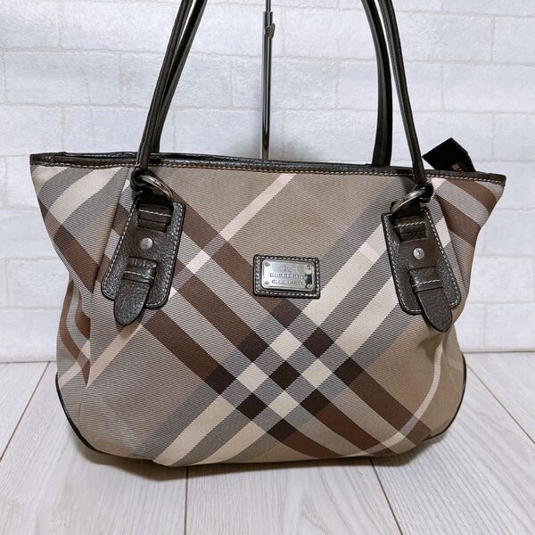 《格安》Burberry Blue label(バーバリー)トートバッグ