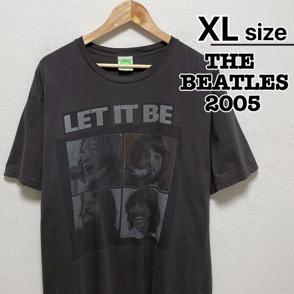 THE BEATLES LET IT BE 2005 Tシャツ XL グレー